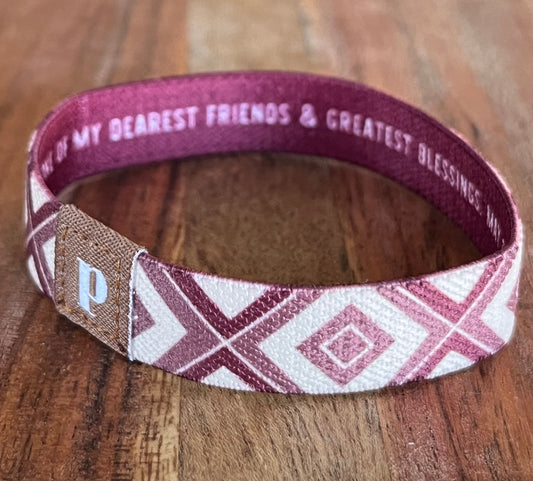 Elastic Friendship Bracelet - Dearest Friend + Greatest Blessing